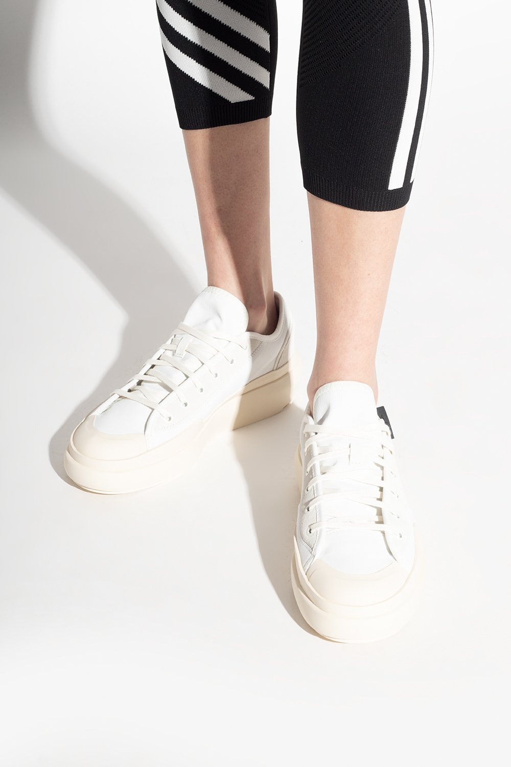 White 'Ajatu Court Low' sneakers Y - 3 Yohji Yamamoto - Alexander ...